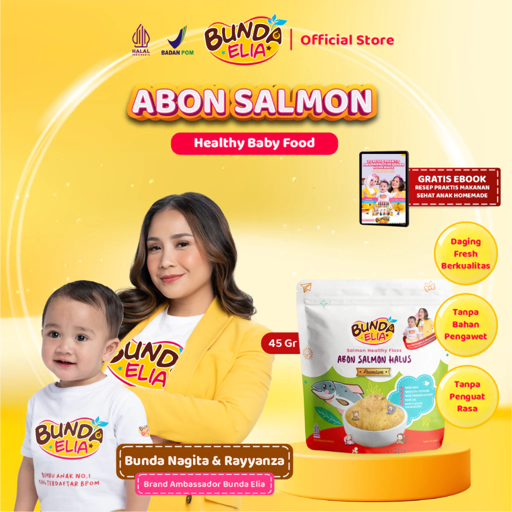 Abon Premium – Abon Sapi dan Ayam untuk MPASI, Bayi, dan Anak