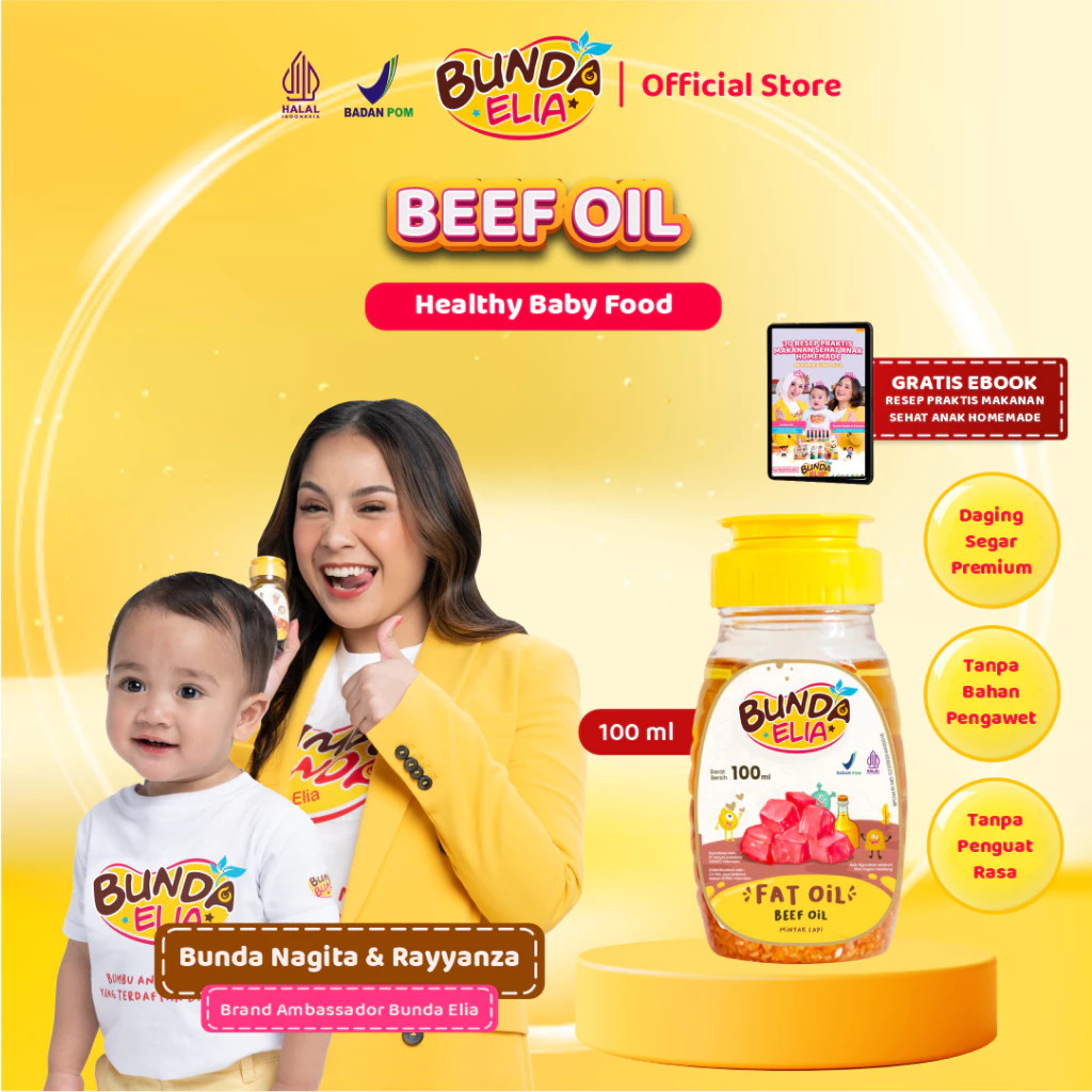 Fat Oil BB Booster – Minyak MPASI untuk Penambah Berat Badan Bayi