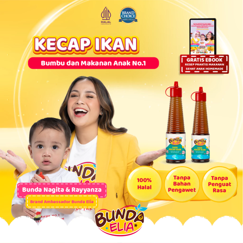 Kecap Ikan Non MSG – Kecap Halal untuk MPASI, Anak, dan Bayi